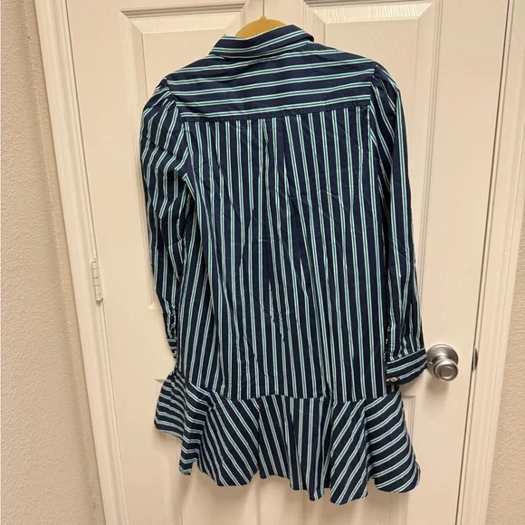 New Tuckernuck Longsleeve Striped Drop Waist Dress - Picture 12 of 12